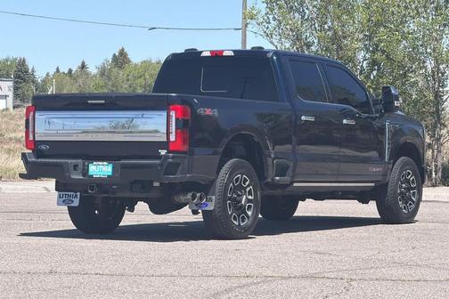 Antimatter Blue Metallic 2024 Ford F-350 Platinum