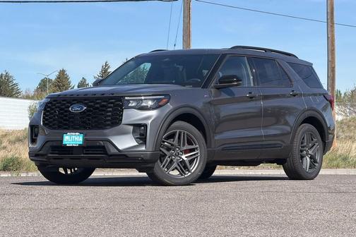 Gray 2026 Ford Explorer ST-Line