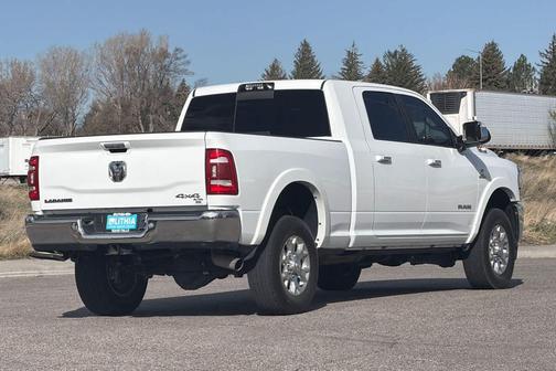 Bright White Clearcoat 2022 RAM 2500 Laramie Mega Cab 4x4 6'4' Box