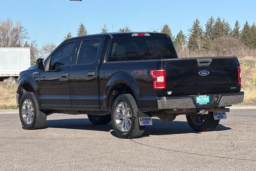 Shadow Black 2018 Ford F-150 XLT