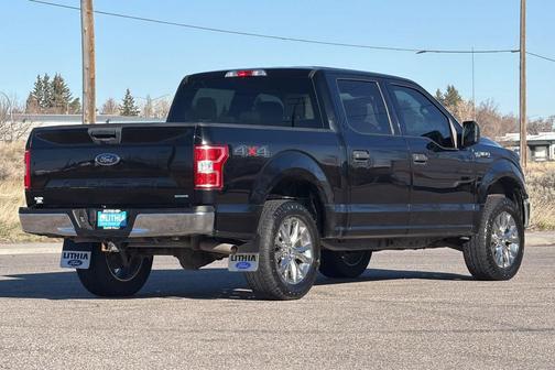 Shadow Black 2018 Ford F-150 XLT