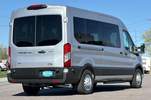 Ingot Silver Metallic 2026 Ford Transit-350 XLT