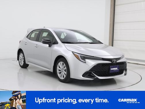 Silver 2026 Toyota Corolla Hatchback SE