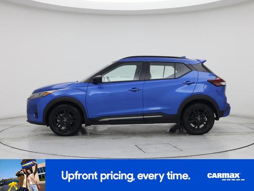 Blue 2024 Nissan Kicks SR