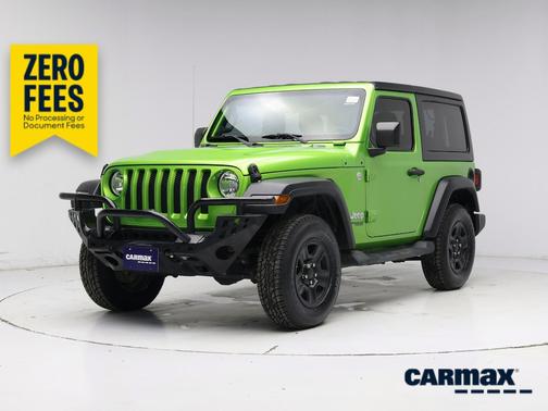 Green 2018 Jeep Wrangler All-New Sport