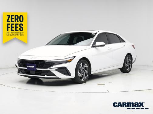 White 2025 Hyundai ELANTRA HEV Limited