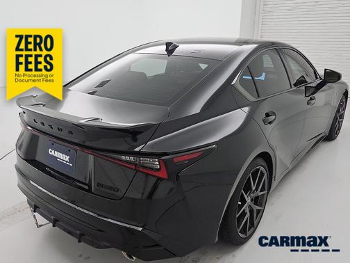 Black 2026 Lexus IS 350 F-Sport
