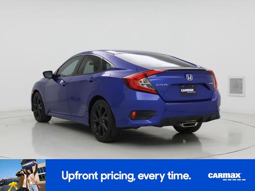 Blue 2021 Honda Civic Sport