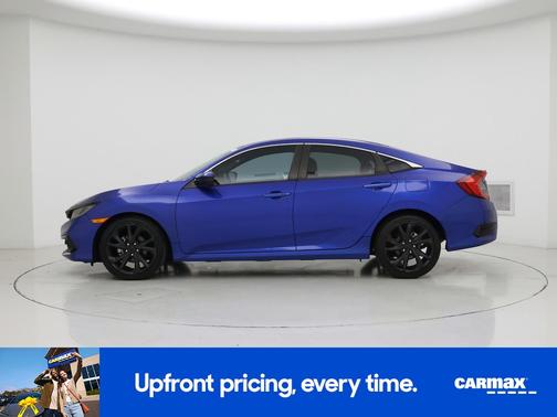 Blue 2021 Honda Civic Sport