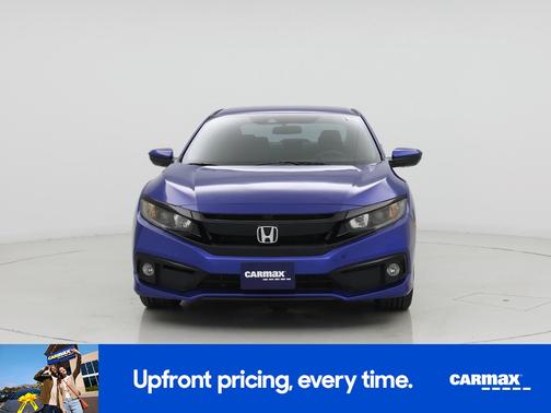 Blue 2021 Honda Civic Sport
