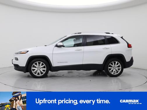 White 2016 Jeep Cherokee Limited