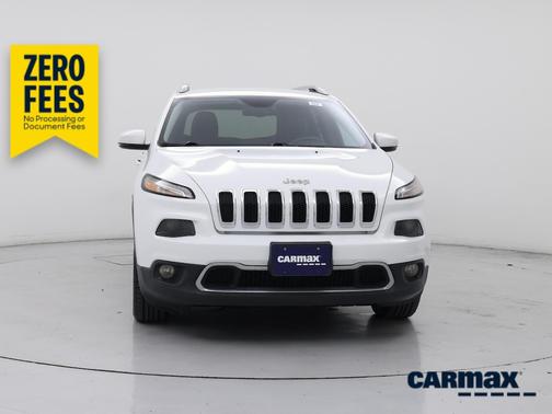 White 2016 Jeep Cherokee Limited