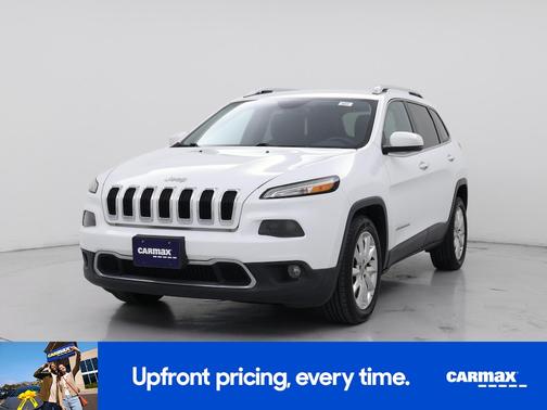 White 2016 Jeep Cherokee Limited