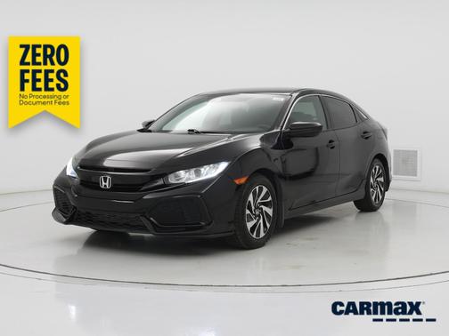 Black 2019 Honda Civic LX