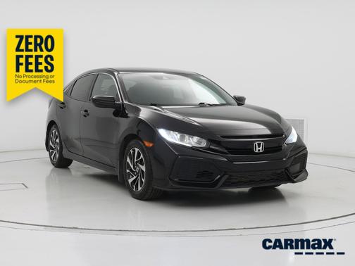 Black 2019 Honda Civic LX