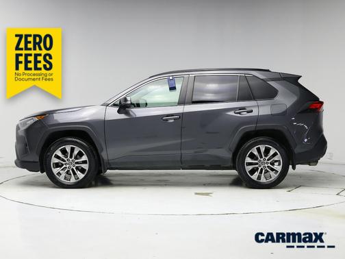 Gray 2021 Toyota RAV4 XLE Premium
