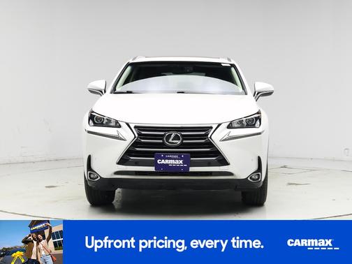 White 2015 Lexus NX 200t