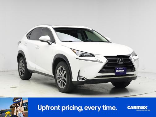 White 2015 Lexus NX 200t
