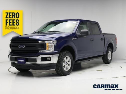 Blue 2019 Ford F-150 XLT