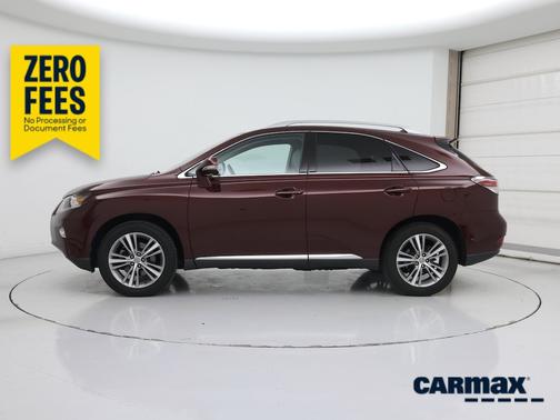 Burgundy 2015 Lexus RX 350
