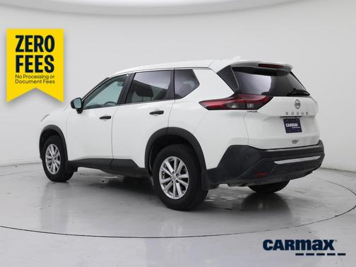 White 2021 Nissan Rogue S