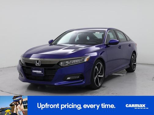 Blue 2018 Honda Accord Sport