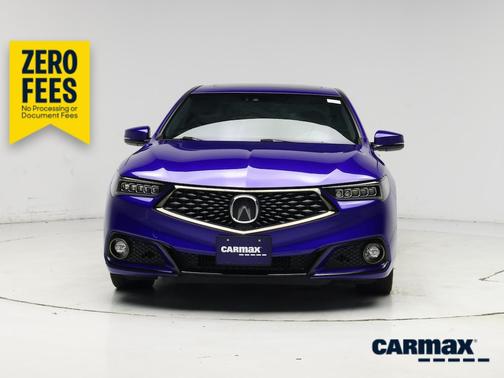 Blue 2018 Acura TLX A-Spec