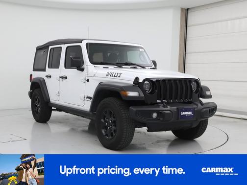 White 2023 Jeep Wrangler Unlimited Willys Sport