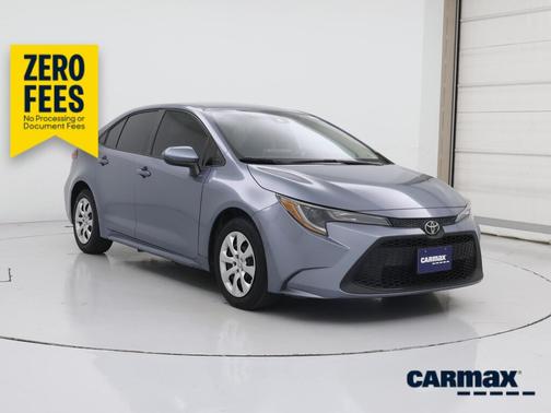 Blue 2021 Toyota Corolla LE