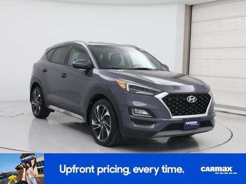 Gray 2021 Hyundai TUCSON Sport