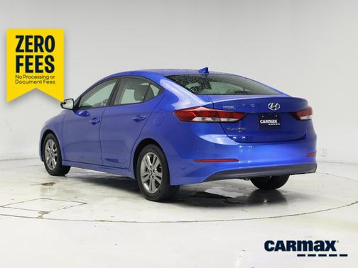 Blue 2017 Hyundai ELANTRA SE