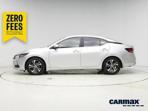 Silver 2021 Nissan Sentra SV