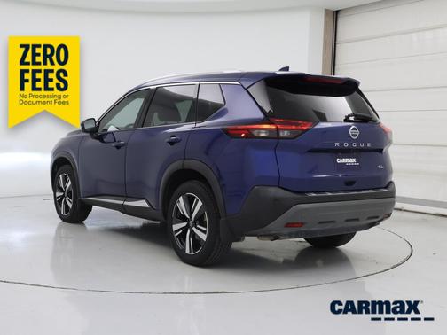 Blue 2021 Nissan Rogue SL
