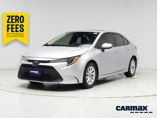 Silver 2020 Toyota Corolla LE