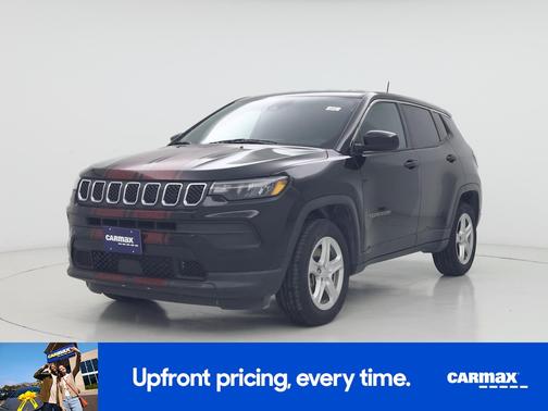 Black 2023 Jeep Compass Sport