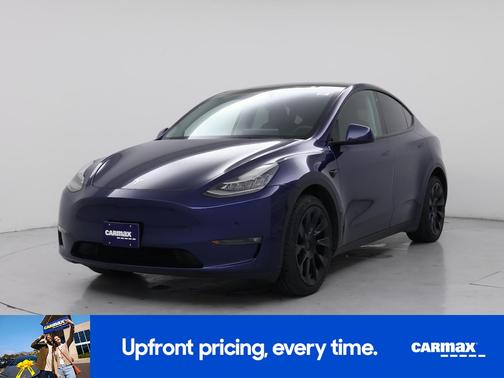 Blue 2022 Tesla Model Y Long Range