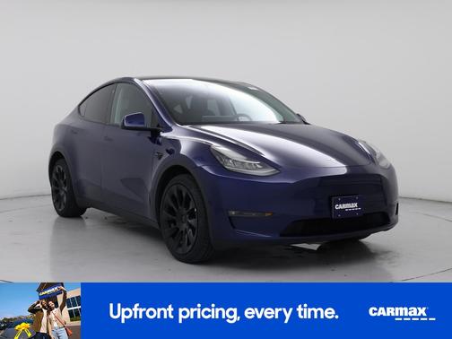 Blue 2022 Tesla Model Y Long Range