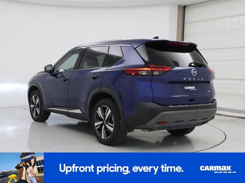 Blue 2021 Nissan Rogue SL