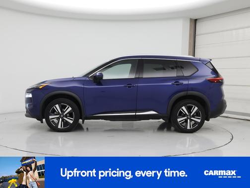 Blue 2021 Nissan Rogue SL