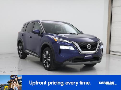 Blue 2021 Nissan Rogue SL
