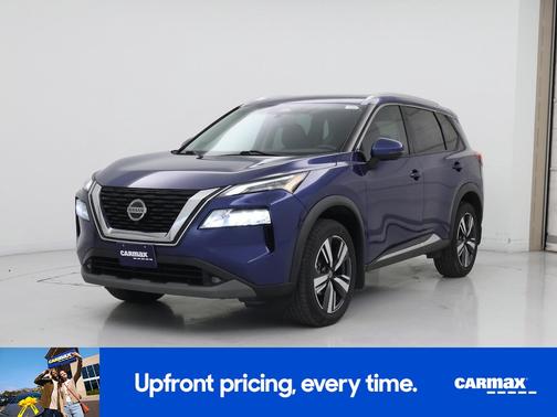 Blue 2021 Nissan Rogue SL
