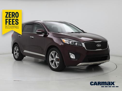 Burgundy 2017 Kia Sorento SX