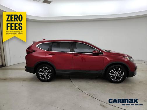 Red 2021 Honda CR-V EX
