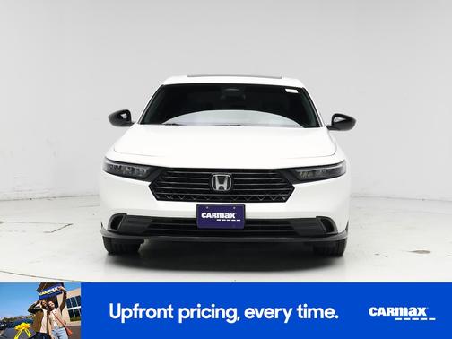 White 2024 Honda Accord Hybrid Sport-L