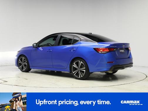 Blue 2021 Nissan Sentra SR