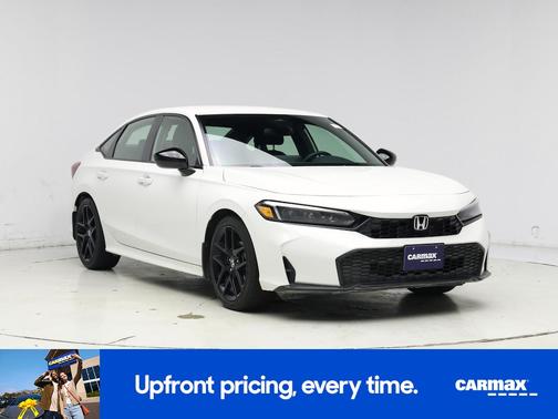 White 2025 Honda Civic Sport