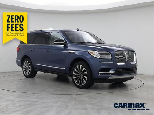 Blue 2020 Lincoln Navigator Reserve