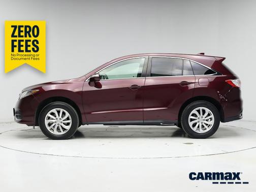 Burgundy 2017 Acura RDX