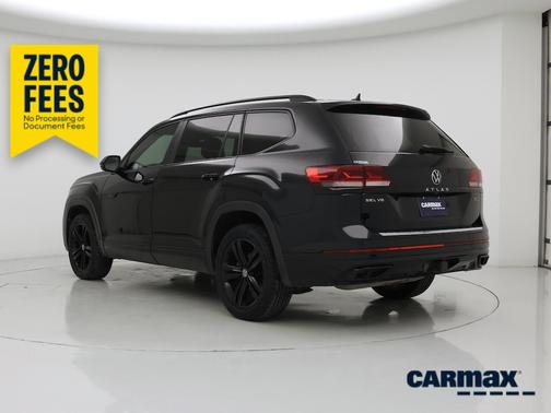 Black 2022 Volkswagen Atlas SEL R-Line