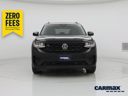 Black 2022 Volkswagen Atlas SEL R-Line